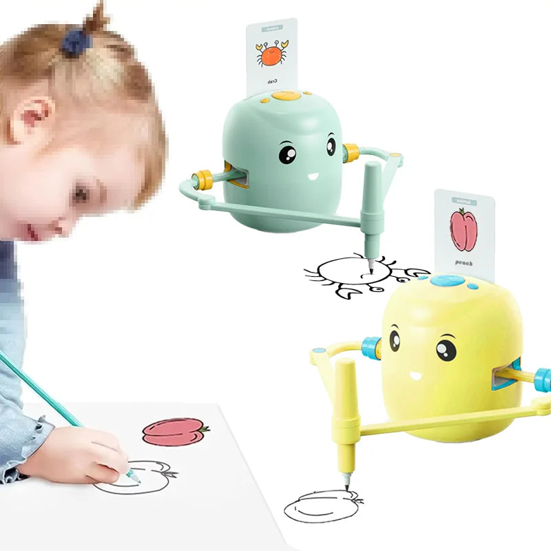 Smart Drawing and Painting Intelligent Robot for Kids